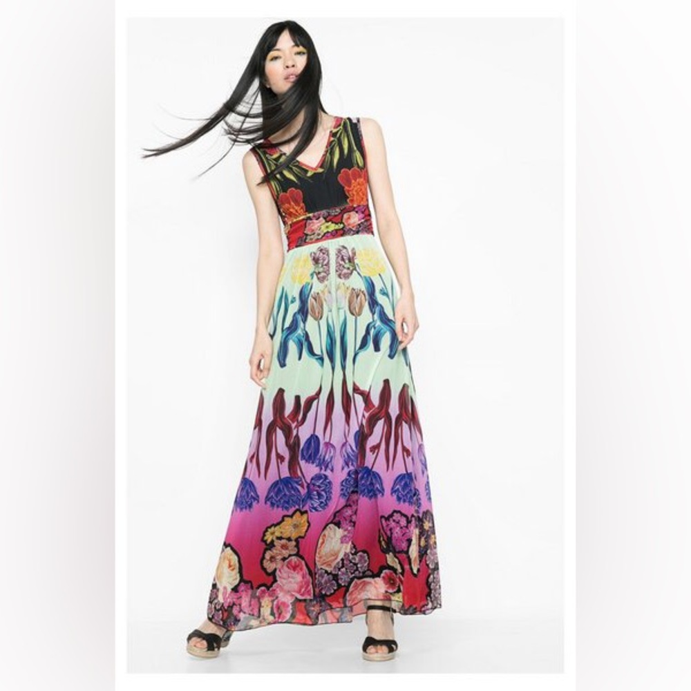 Desigual x M. Christian Lacroix Maxi Dress